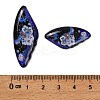 4Pcs 4 Styles Transparent Epoxy Resin Pendants RESI-B032-04B-3