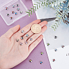 24Pcs 12 Colors 304 Stainless Steel Charms STAS-UN0029-95-2