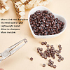 500Pcs Silicone Hair Coil Cuffs OHAR-SP0001-14A-5