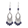 2 Pairs Brass Dangle Earrings EJEW-JE05890-04-S-1