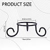 Iron Plants and Flowers Potted Rack AJEW-WH0567-29-2
