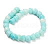 Synthetic Coral Dyed Carved Beads BSHE-H114-03D-3