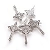 Alloy Pendants PALLOY-A13009-AS-RS-1