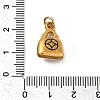 304 Stainless Steel Enamel Pendants Ion Plating(IP) STAS-B097-09G-02-3