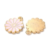 Alloy Enamel Pendants ENAM-O001-07H-G-2