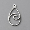 201 Stainless Steel Pendants STAS-WH0033-16-1