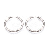 304 Stainless Steel Hoop Earrings EJEW-T048-24E-P-1