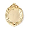 Brass Pendant Cabochon Settings LS-KK-V005-01G-01-1