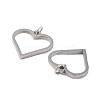 Non-Tarnish 304 Stainless Steel Pendants STAS-G324-01G-P-2