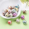 AB Color Wave Printed Acrylic Beads MACR-Q151A-M-7