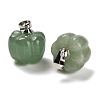 Natural Green Aventurine Pumpkin Charms G-K338-27P-06-2