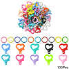 50Pcs Acrylic Lobster Claw Clasps DIY-YW0011-20A-1