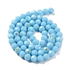 Opaque Glass Beads Strands EGLA-A035-P8mm-L08-2