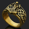 Viking 304 Stainless Steel Finger Rings for Men FS-WGB3F16-08-1