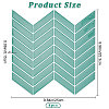 3D PET Self-Adhesive Waterproof Arrow Pattern Wall Sign Stickers DIY-WH0308-145-2