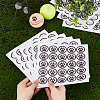 Olycraft 26 Sheets 2 Styles PVC Plastic Waterproof Stickers DIY-OC0004-24C-3