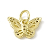 Brass Micro Pave Cubic Zirconia Charms ZIRC-F132-14G-2