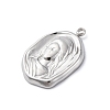 304 Stainless Steel Pendants STAS-S163-06A-P-2