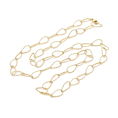 Ion Plating(IP) 304 Stainless Steel Necklaces STAS-D084-27G-1