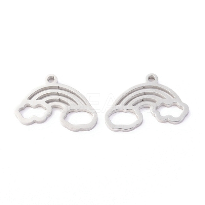 Non-Tarnish 304 Stainless Steel Pendants STAS-O142-62P-1