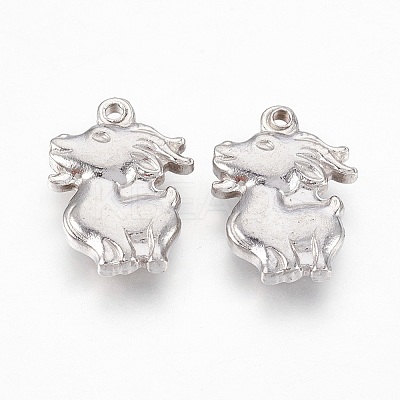 Tarnish Resistant 201 Stainless Steel Pendants LS-STAS-O118-37P-1