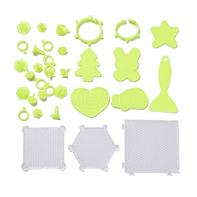 DIY 36 Colors 14000Pcs 4mm PVA Round Water Fuse Beads Kits for Kids DIY-Z007-53-1