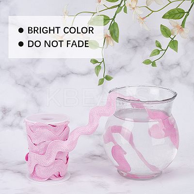 10 Yards Polyester Lace Ribbon OCOR-GF0006-01-1