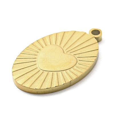Ion Plating(IP) 316L Surgical Stainless Steel Pendants STAS-M317-01G-1