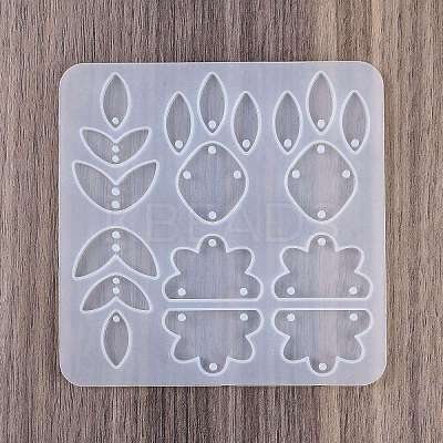 Silicone Pendant Molds DIY-S048-03A-1