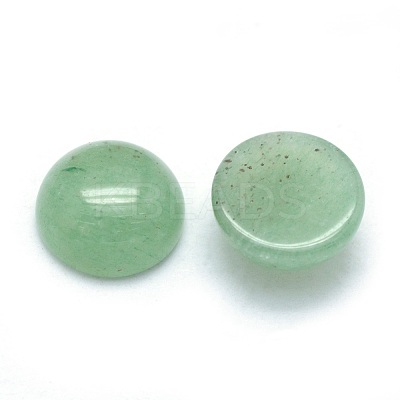 Natural Green Aventurine Cabochons LS-X-G-P393-R15-10mm-1