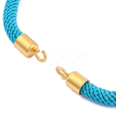 Nylon Cords Bracelet Makings Fit for Connector Charms AJEW-P116-02G-38-1