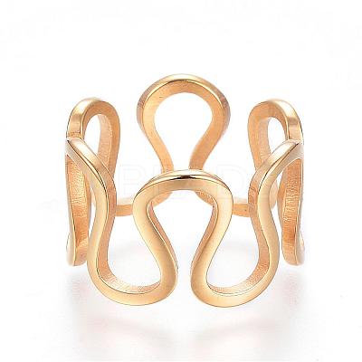 304 Stainless Steel Wide Band Rings RJEW-G081-29G-1