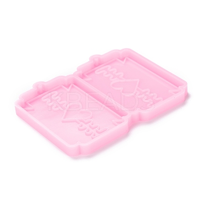 Valentine's Day Theme Food Grade Pendant Silicone Molds DIY-D050-13-1