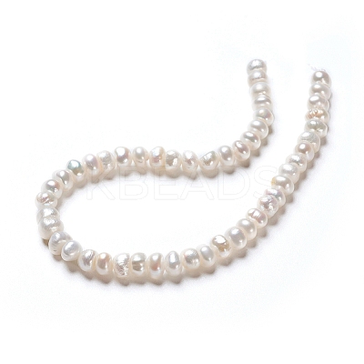 Natural Cultured Freshwater Pearl Beads Strands PEAR-I004-07B-01A-X-1
