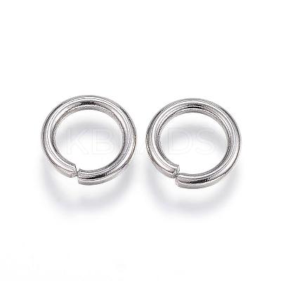 Tarnish Resistant 304 Stainless Steel Open Jump Rings STAS-E113-11P-1