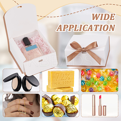 Square Cardboard Paper Jewelry Gift Boxes CBOX-WH0003-35A-1