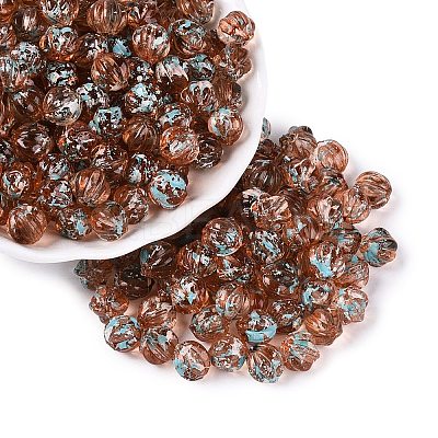 Picasso Transparent Glass Beads SEED-Q039-04I-1