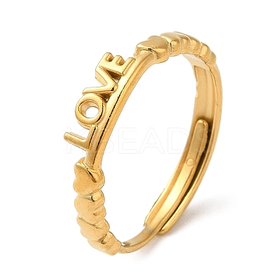 304 Stainless Steel Finger Rings LS-AJEW-Z009-01A-G-1
