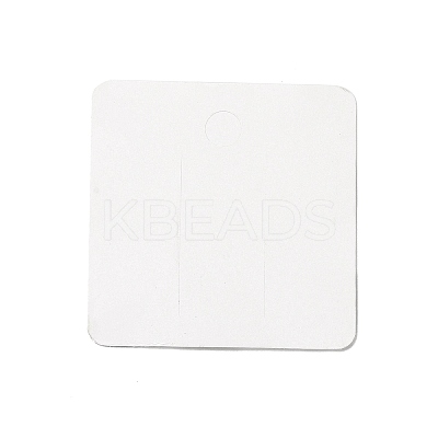 Square Paper Hair Clip Display Cards DIY-B061-01B-04-1