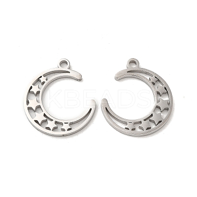 Non-Tarnish 304 Stainless Steel Pendants STAS-L020-032P-1