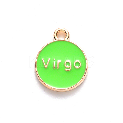 Alloy Enamel Pendants LS-X-ENAM-S124-01B-06B-1