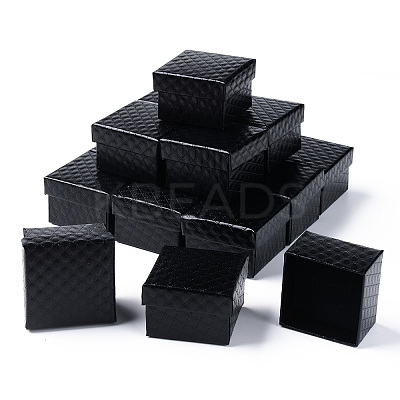 Square Cardboard Ring Boxes X1-CBOX-S020-03-1