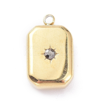 Ion Plating(IP) 304 Stainless Steel Pendants X-STAS-O150-05G-1