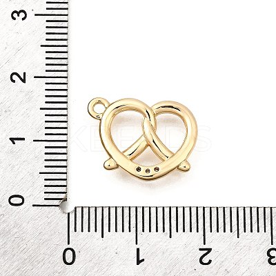 Brass Micro Pave Cubic Zirconia Pendants KK-Q097-05A-G-1