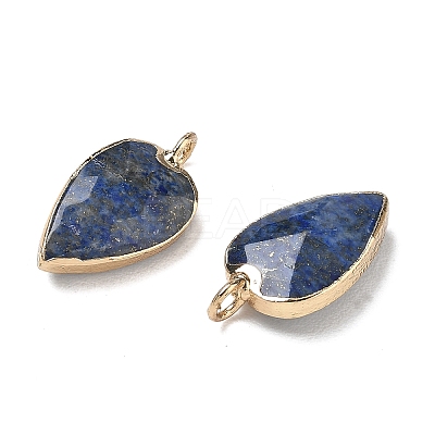 Dyed Natural Lapis Lazuli Pendants G-G012-13G-08-1