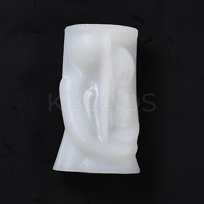 DIY Lovers Candle 3D Bust Portrait Silicone Molds DIY-H001-07-1