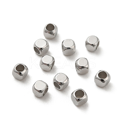 Brass Spacer Beads KK-P249-01A-P-1