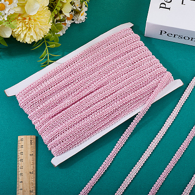 27.5Yards Polyester Lace Trim Ribbon OCOR-GF0004-81C-1