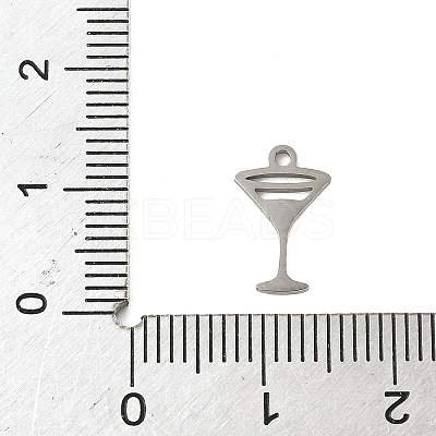 304 Stainless Steel Charms LS-STAS-G355-05B-P-1