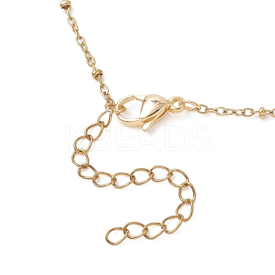 Dyed Natural Malaysia Jade Faceted Rondelle Beaded 304 Stainless Steel Satellite Chain Necklaces for Women NJEW-JN05783-01-1